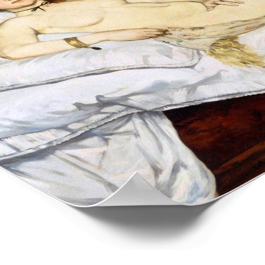 Olympia, Edouard Manet, 1863 Poster (Hoek)