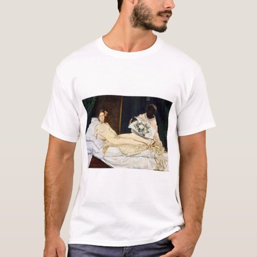 Olympia, Edouard Manet, 1863 T-shirt (Voorkant)