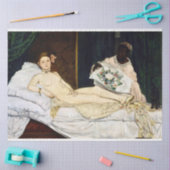 Olympia, Edouard Manet, 1863 Tissuepapier (Craft)