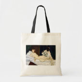 Olympia, Edouard Manet, 1863 Tote Bag (Voorkant)