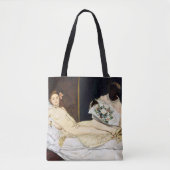 Olympia, Edouard Manet, 1863 Tote Bag (Voorkant)