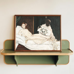 Olympia Edouard Manet Klassieke Franse schilderkun Poster