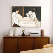 Olympia Edouard Manet Klassieke Franse schilderkun Poster