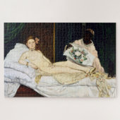 Olympia, Edouard Manet Legpuzzel (Horizontaal)