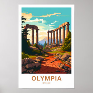 Olympia Griekenland Reisprint Poster