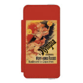 Olympia Nightclub Girl Crashing Cymbals Incipio iPhone Portemonnee Hoesje (Voorkant Agenda)