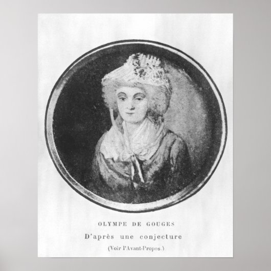 Olympia of Gouges Poster (Voorkant)