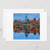 Olympia Reflecties Mozaïek Feestdagenkaart (Voorkant / Achterkant)