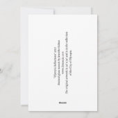 Olympia Reflecties Mozaïek Feestdagenkaart (Achterkant)