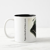 Olympia SM3 typemachine Tweekleurige Koffiemok (Links)