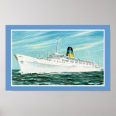 "Olympia" van de Griekse lijn Poster (Voorkant)