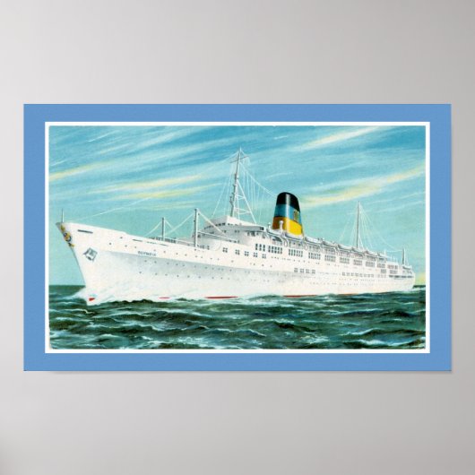 "Olympia" van de Griekse lijn Poster (Voorkant)