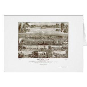 Olympia, WA Panoramic Map - 1903