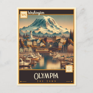 Olympia, Washington Briefkaart