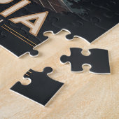 Olympia Washington Illustration Travel Art Vintage Legpuzzel (Zijkant)