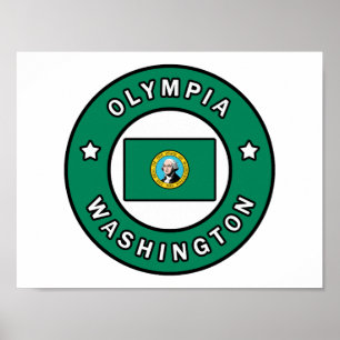 Olympia Washington Poster