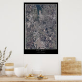 Olympia Washington Satellite Poster Map (Keuken)