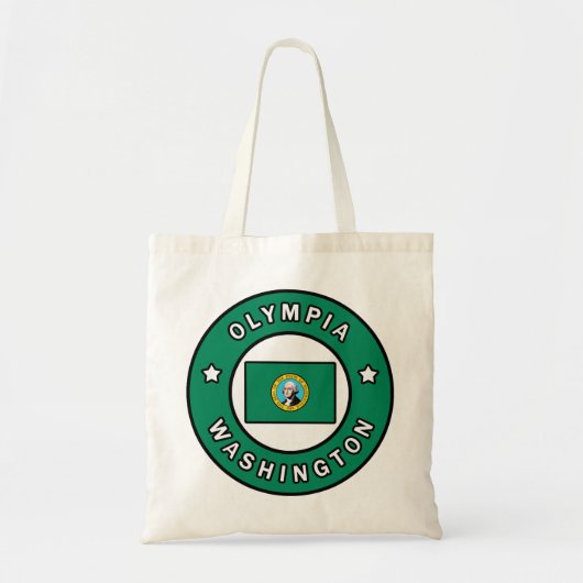 Olympia Washington Tote Bag (Voorkant)
