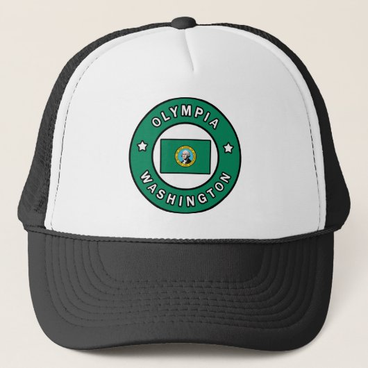Olympia Washington Trucker Pet (Voorkant)