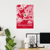 Olympiacos Stadion Poster (Thuiskantoor)