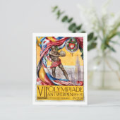 Olympiade Antwerpen Briefkaart (Staand voorkant)