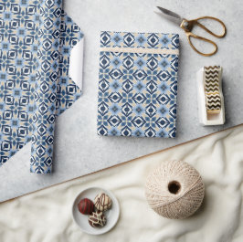 Olympian Boho over abstract ontwerp uit de Griekse Cadeaupapier