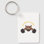 "Olympian Efort" de sterke Sleutelhanger (Voorkant)