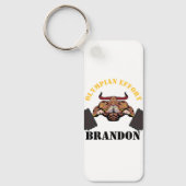 'Olympian Efort' personaliseer je Sleutelhanger (Voorkant)