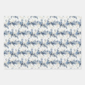 Olympian Olive Branches Boho 3D Design Inpakpapier Vel (Voorkant 2)
