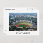 Olympiapark, Briefkaart München (Voorkant / Achterkant)