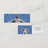 Olympic Boxer Geocache Signature / Calling Card Contactkaartje (Voorkant / Achterkant)