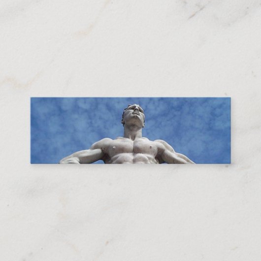 Olympic Boxer Geocache Signature / Calling Card Contactkaartje (Voorkant)