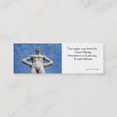 Olympic Boxer Geocache Signature / Calling Card Contactkaartje (Achterkant)