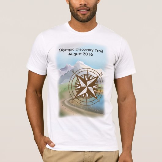 Olympic Discovery Trail Ride Tshirt (Voorkant)