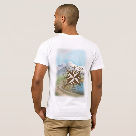 Olympic Discovery Trail Ride Tshirt (Achterkant volledig)