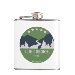 Olympic Discovery Trail staat in de Amerikaanse st Heupfles