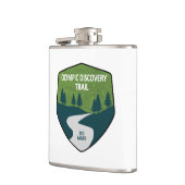 Olympic Discovery Trail staat in de Amerikaanse st Heupfles (Links)