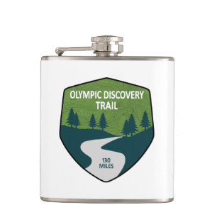 Olympic Discovery Trail staat in de Amerikaanse st Heupfles