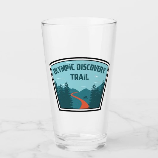 Olympic Discovery Trail Washington State Glas (Voorkant)