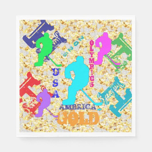 OLYMPIC HOCKEY SERVET (Voorkant)