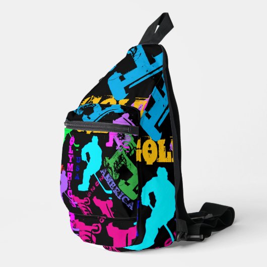OLYMPIC HOCKEY SLING BAG (Rechterhoek)