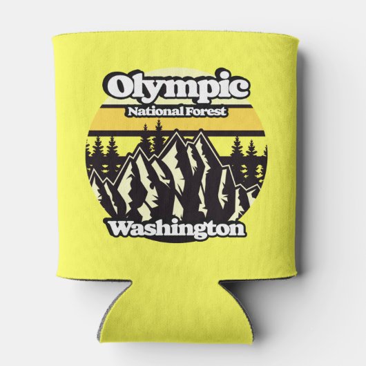 Olympic National Forest, Washington Blikjeskoeler (Achterkant)