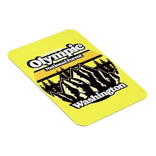 Olympic National Forest, Washington Magneet (Rechterzijde)