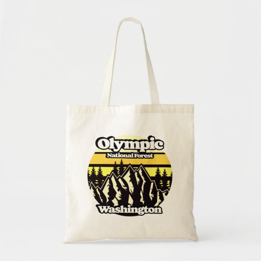 Olympic National Forest, Washington Tote Bag (Voorkant)