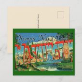 Olympic National Park Ansichtkaart Briefkaart (Voorkant / Achterkant)