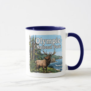 Olympic National Park Berglandschap  Mok