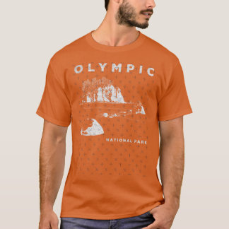 Olympic National Park Drawing Illustration friends T-shirt