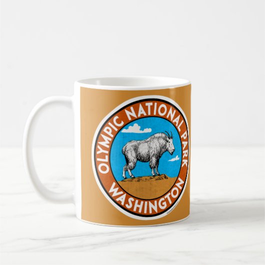 Olympic National Park Embleem Mok (Links)