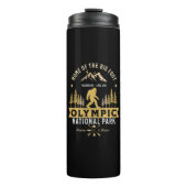 Olympic National Park Funny Travel Thermosbeker (Voorkant)