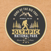 Olympic National Park Home of the Big Foot Sticker